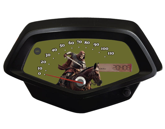 Honda Fury Faceplate Skull Gladiator 2024 Adventure Green