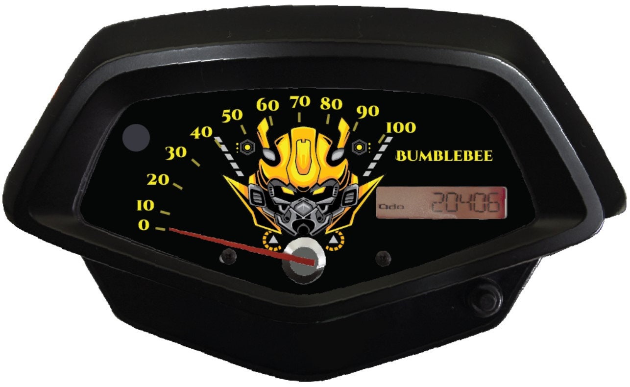 Bumblebee Honda Fury Faceplate
