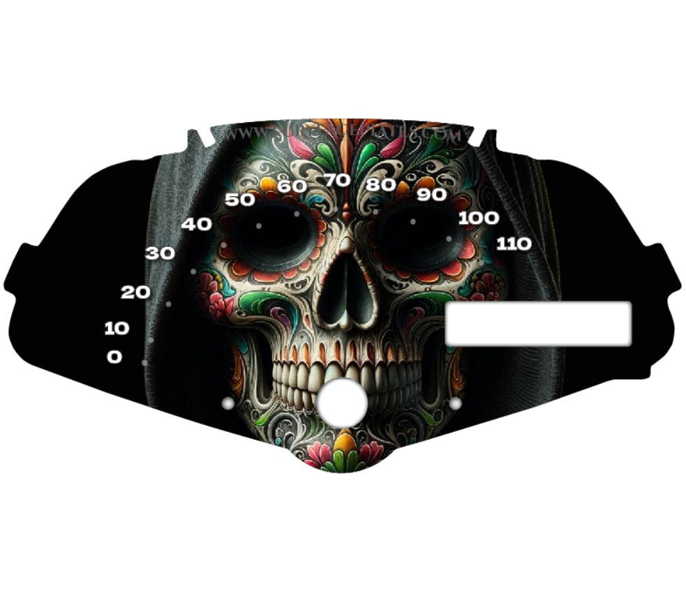 Sugar Skull Faceplate for Honda Fury vt1300cx Motorcycle