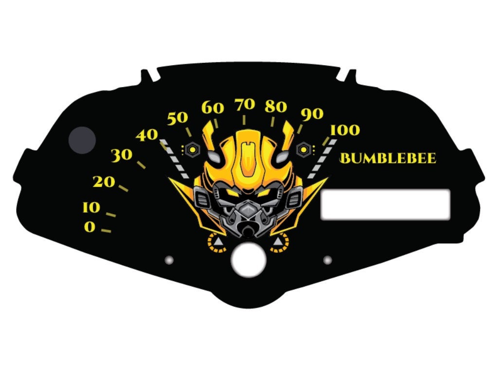 Bumblebee Honda Fury Faceplate