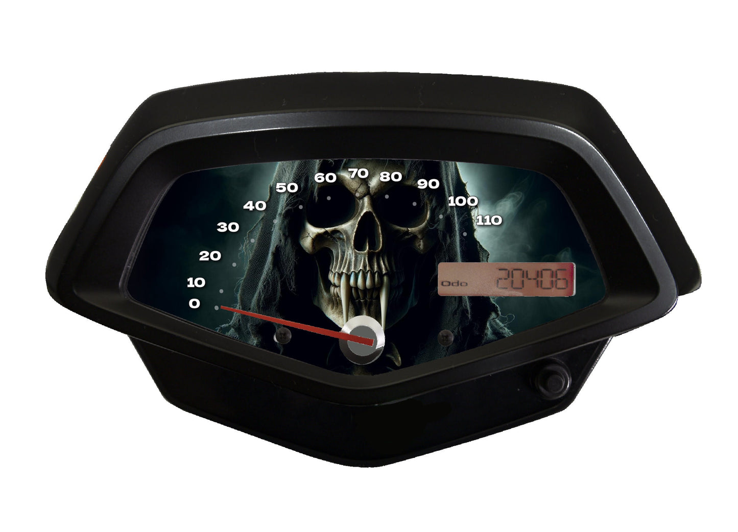 Vampire Skull Honda Fury vt1300cx Faceplate