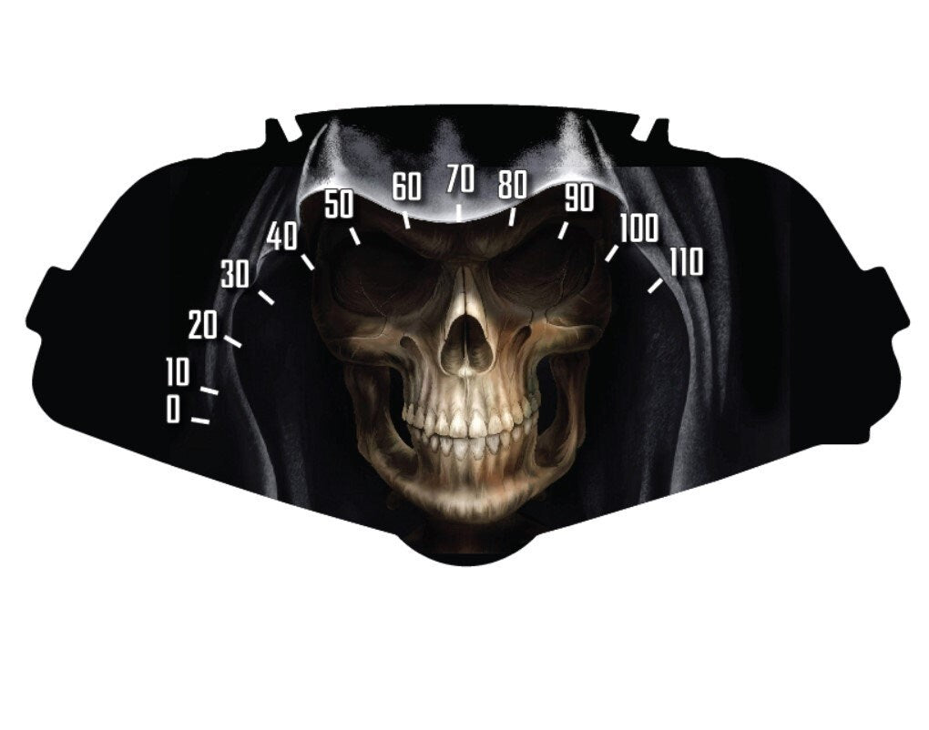 Honda Fury Faceplate Skull Hooded