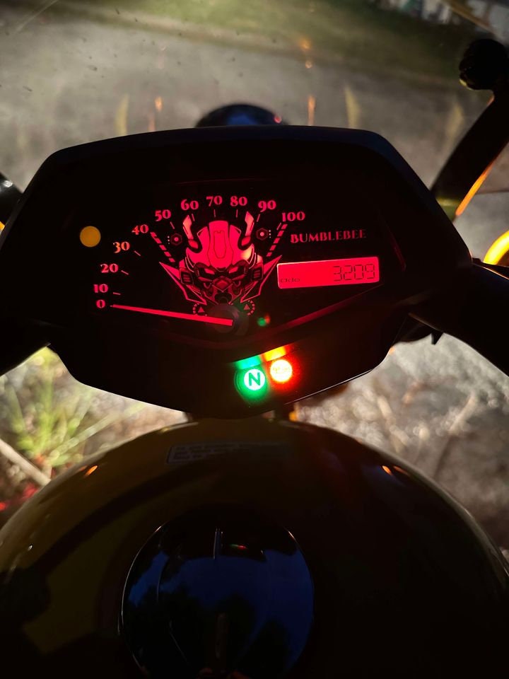 Bumblebee Honda Fury Faceplate