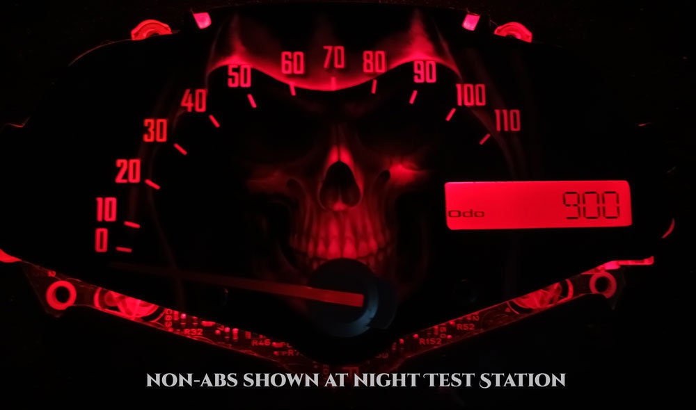 Honda Fury Faceplate Skull Hooded