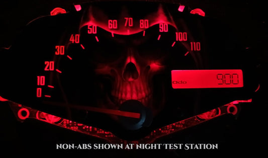 Honda Fury Faceplate Skull Hooded