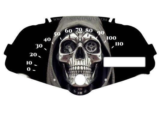 Honda Fury Faceplate Skull Steampunk Mechanical