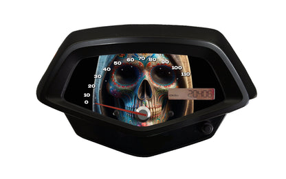 Sugar Skull Faceplate for Honda Fury vt1300cx Motorcycle