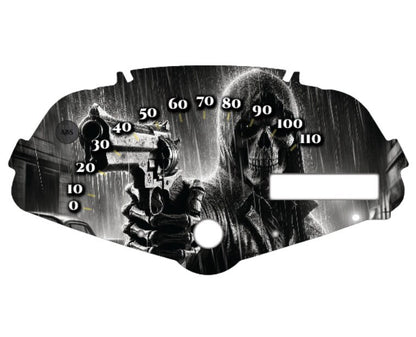 Honda Fury Faceplate Skull with 45cal