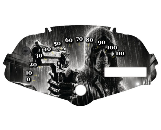 Honda Fury Faceplate Skull with 45cal