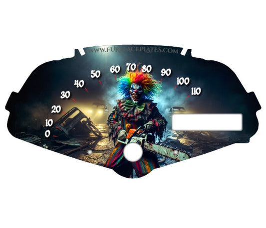 Twisted Metal Clown with Chainsaw Honda Fury Faceplate