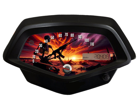 Honda Fury Faceplate Skull Steampunk Mechanical
