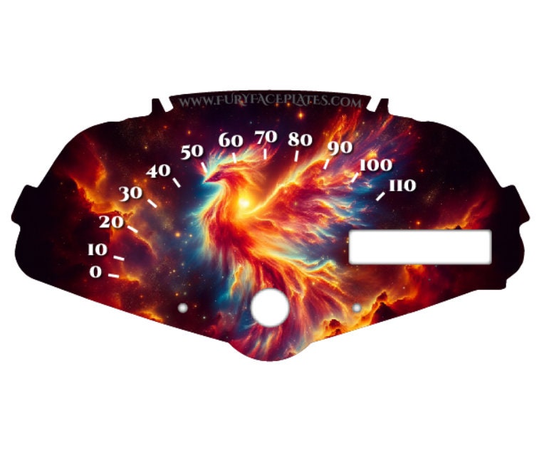 Honda Fury Faceplate Fantasy Phoenix Dragon