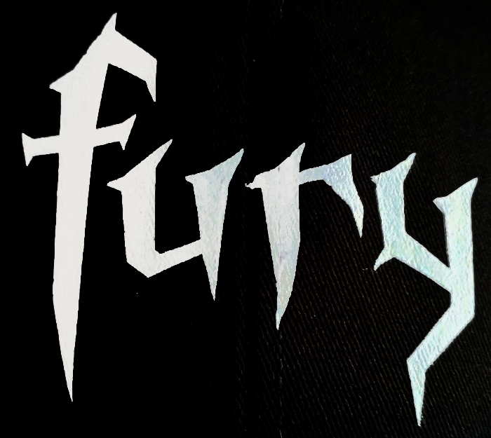 Hats with Skull Mesh and Fury Text