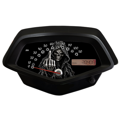 Honda Fury Faceplate Skull Middle Finger